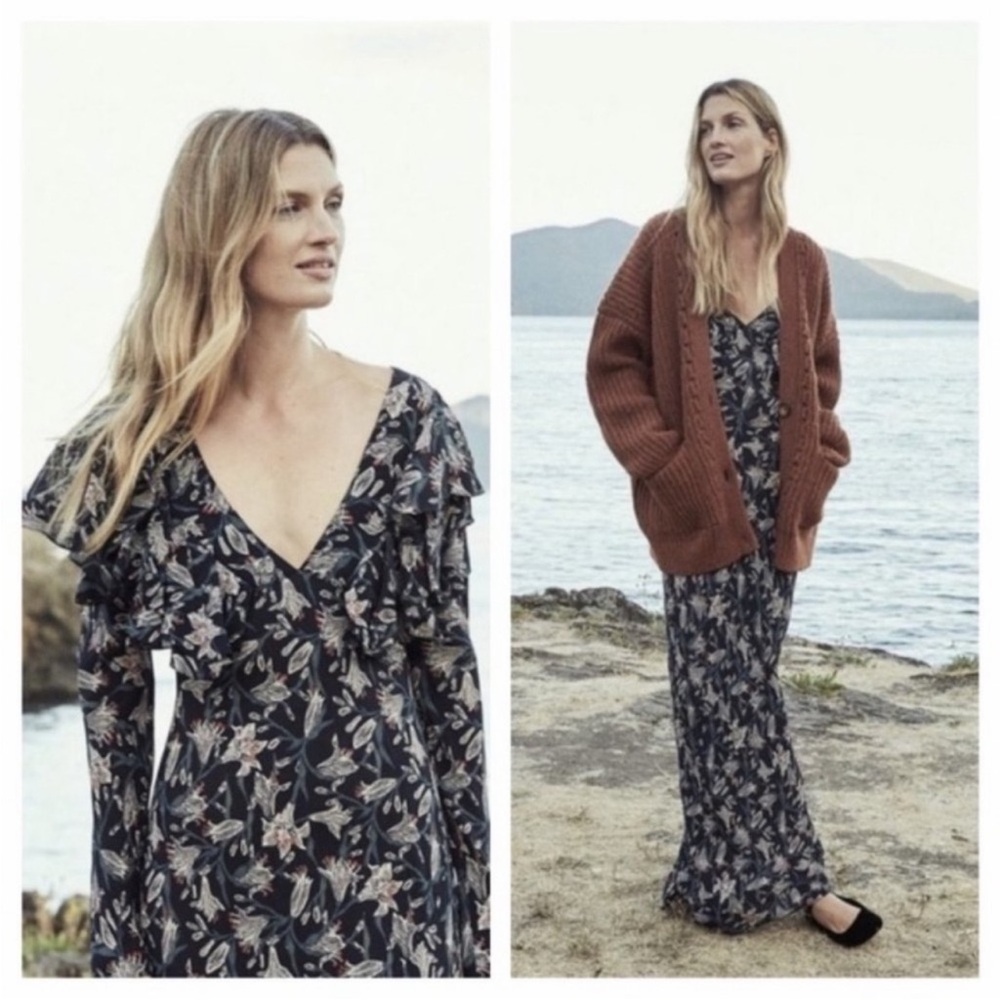 Doen Whistler Lilium print dress